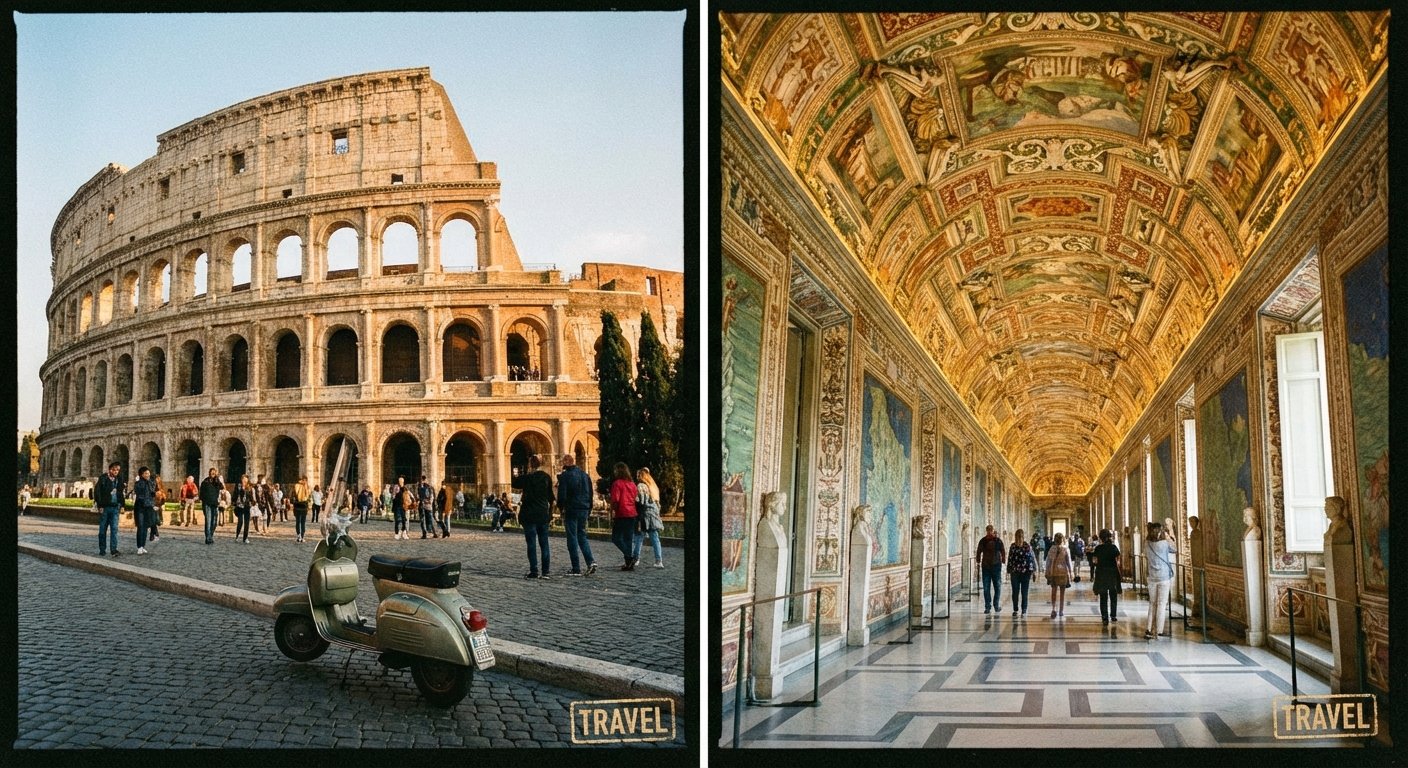 Billet Colisée et Vatican